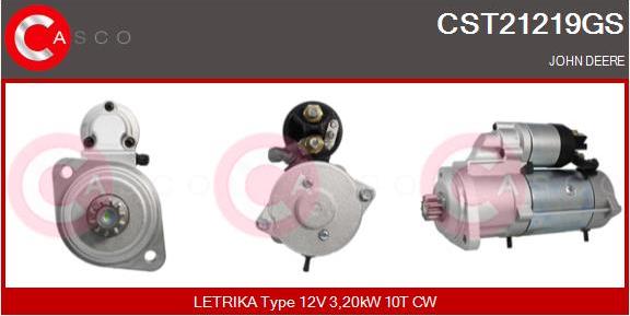 Casco CST21219GS - Стартер autospares.lv