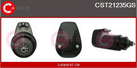 Casco CST21235GS - Стартер autospares.lv