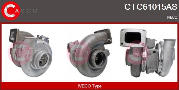 Casco CTC61015AS - Турбина, компрессор autospares.lv