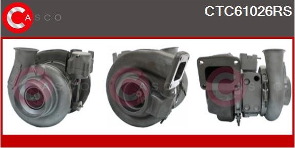 Casco CTC61026RS - Турбина, компрессор autospares.lv