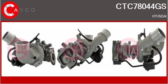 Casco CTC78044GS - Турбина, компрессор autospares.lv