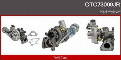 Casco CTC73009JR - Турбина, компрессор autospares.lv