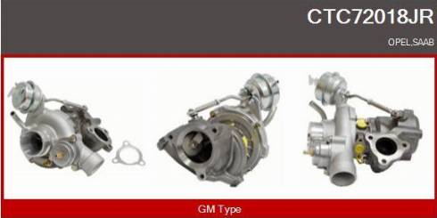 Casco CTC72018JR - Турбина, компрессор autospares.lv