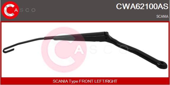 Casco CWA62100AS - Рычаг стеклоочистителя, система очистки окон autospares.lv