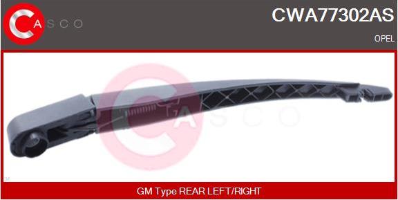 Casco CWA77302AS - Рычаг стеклоочистителя, система очистки окон autospares.lv