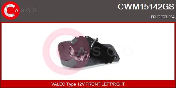 Casco CWM15142GS - Двигатель стеклоочистителя autospares.lv