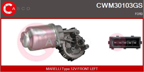 Casco CWM30103GS - Двигатель стеклоочистителя autospares.lv