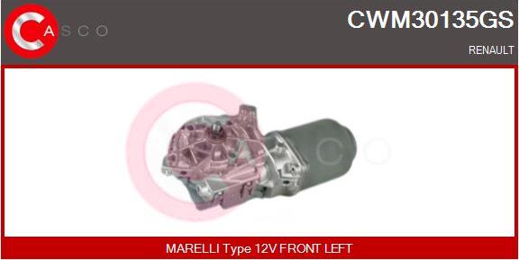 Casco CWM30135GS - Двигатель стеклоочистителя autospares.lv