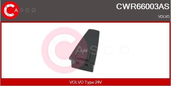 Casco CWR66003AS - Выключатель, стеклоподъемник autospares.lv