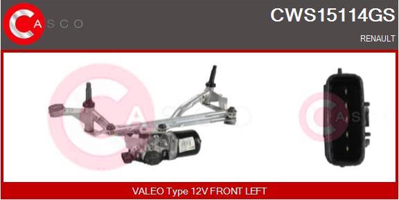 Casco CWS15114GS - Система очистки окон autospares.lv