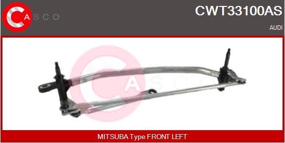 Casco CWT33100AS - Система тяг и рычагов привода стеклоочистителя autospares.lv