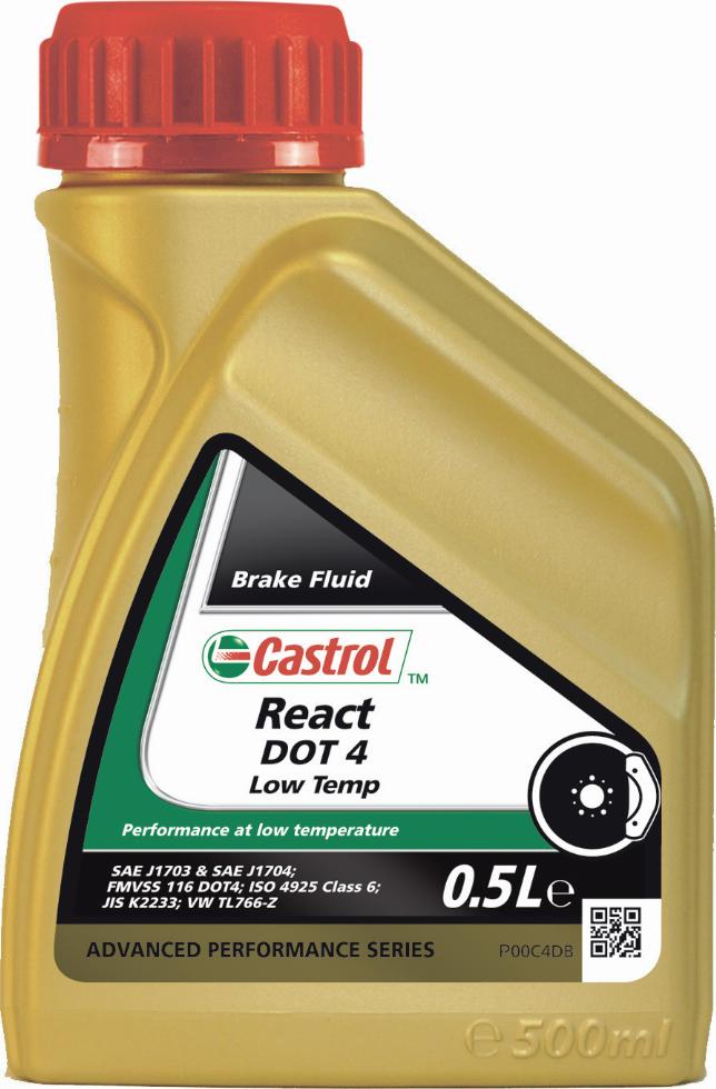 Castrol 1581B4 - Тормозная жидкость autospares.lv