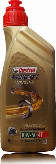 Castrol 10W50 1L POWER 1 RACING 4T - Моторное масло autospares.lv