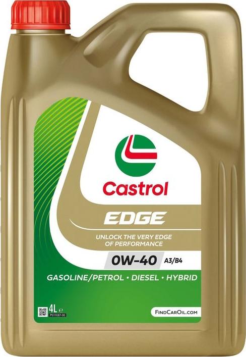 Castrol EDGE 0W-40 A3/B4 - Моторное масло autospares.lv