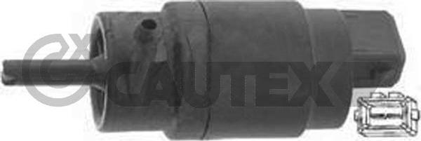 Cautex 954624 - Водяной насос, система очистки окон autospares.lv