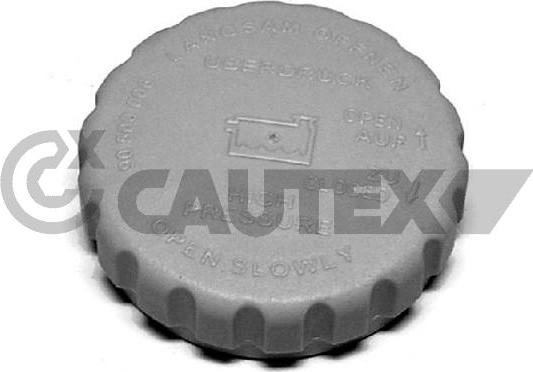 Cautex 954093 - Крышка, резервуар охлаждающей жидкости autospares.lv