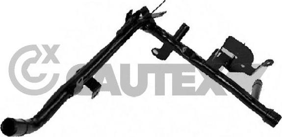 Cautex 955312 - Трубка охлаждающей жидкости autospares.lv