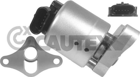 Cautex 960016 - Клапан возврата ОГ autospares.lv