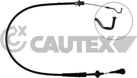 Cautex 465689 - Тросик газа autospares.lv