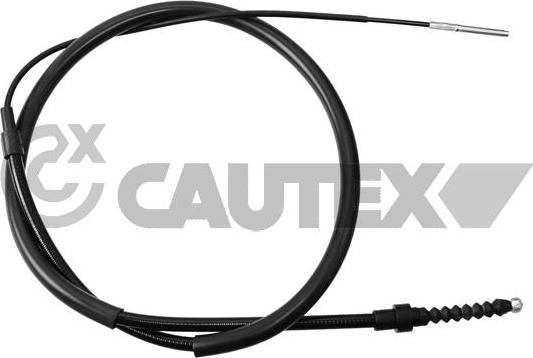 Cautex 460052 - Тросик, cтояночный тормоз autospares.lv