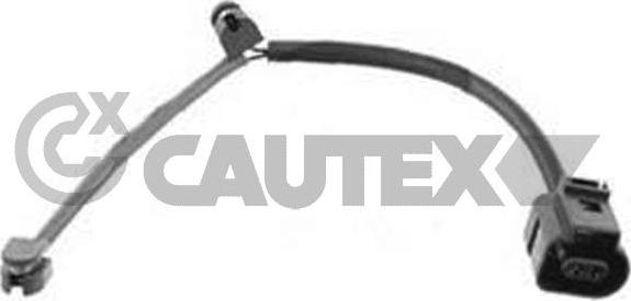 Cautex 461398 - Сигнализатор, износ тормозных колодок autospares.lv