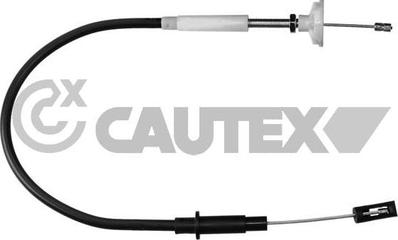 Cautex 461236 - Трос, управление сцеплением autospares.lv