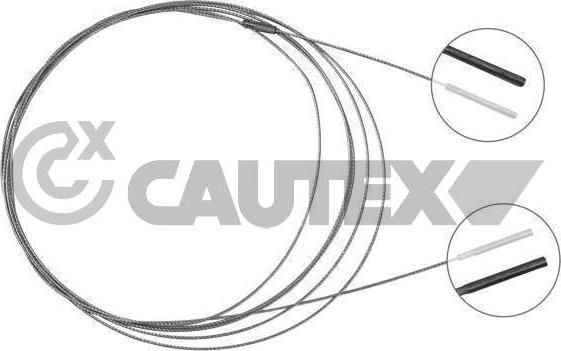 Cautex 468227 - Тросик газа autospares.lv