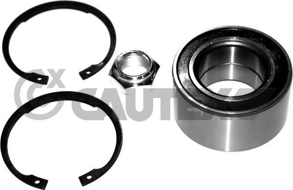 Cautex 462591 - Подшипник ступицы колеса, комплект autospares.lv