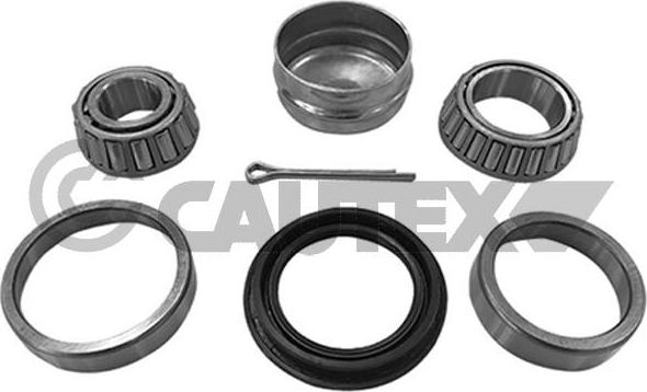 Cautex 462587 - Подшипник ступицы колеса, комплект autospares.lv