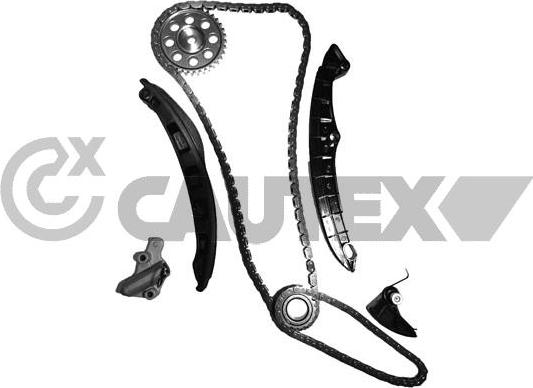 Cautex 462614 - Комплект цепи привода распредвала autospares.lv