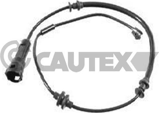 Cautex 482537 - Сигнализатор, износ тормозных колодок autospares.lv