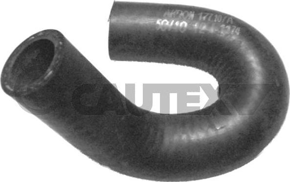 Cautex 016010 - Шланг радиатора autospares.lv