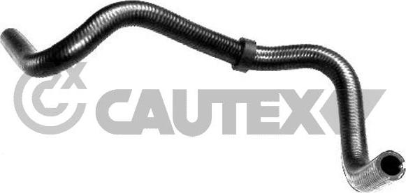 Cautex 011379 - Шланг, теплообменник - отопление autospares.lv