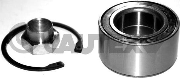 Cautex 081142 - Подшипник ступицы колеса, комплект autospares.lv