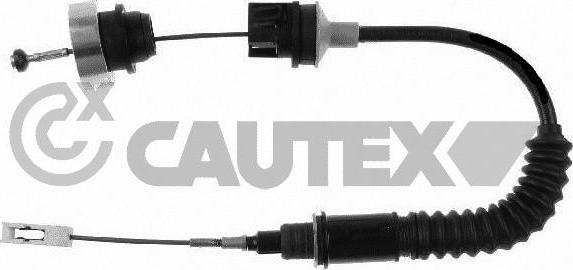 Cautex 035504 - Трос, управление сцеплением autospares.lv