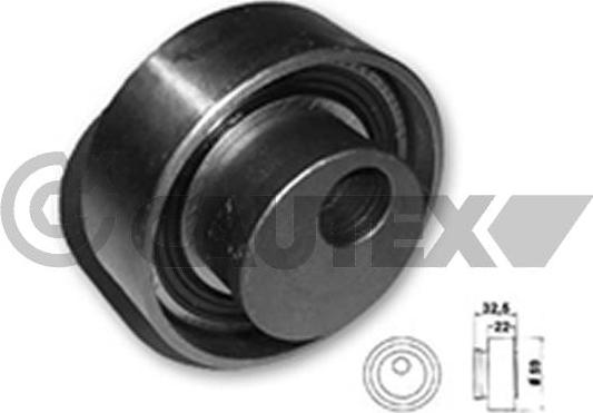 Cautex 030944 - Натяжной ролик, зубчатый ремень ГРМ autospares.lv