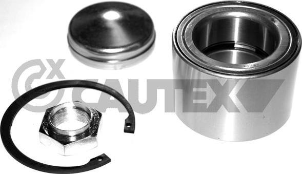 Cautex 031614 - Подшипник ступицы колеса, комплект autospares.lv