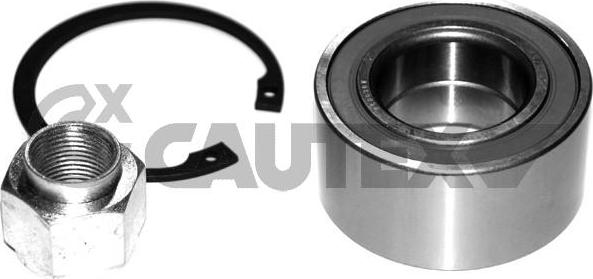 Cautex 031617 - Подшипник ступицы колеса, комплект autospares.lv