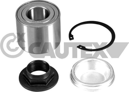 Cautex 031624 - Подшипник ступицы колеса, комплект autospares.lv