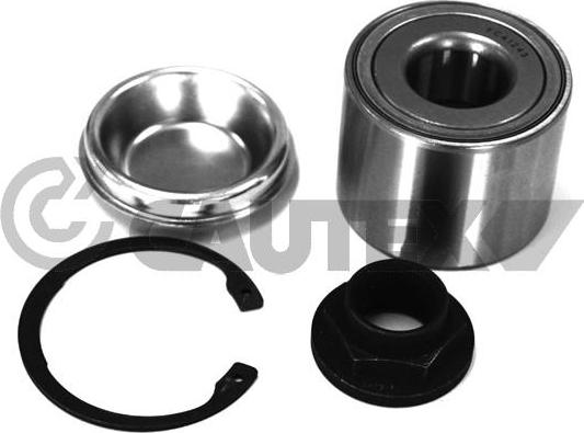 Cautex 031625 - Подшипник ступицы колеса, комплект autospares.lv