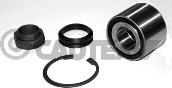 Cautex 031622 - Подшипник ступицы колеса, комплект autospares.lv