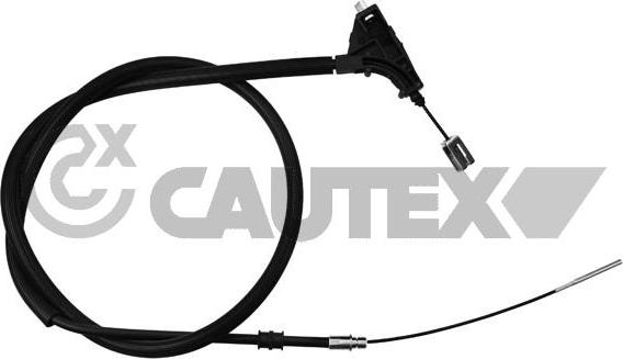 Cautex 038510 - Тросик, cтояночный тормоз autospares.lv