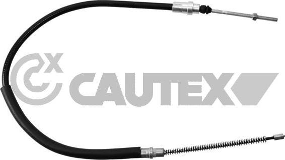 Cautex 038189 - Тросик, cтояночный тормоз autospares.lv