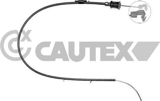 Cautex 762235 - Тросик газа autospares.lv