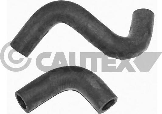 Cautex 026800 - Шланг, теплообменник - отопление autospares.lv