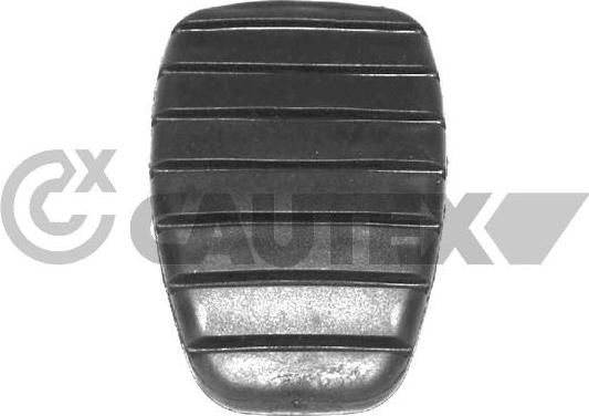 Cautex 020461 - Педальные накладка, педаль тормоз autospares.lv