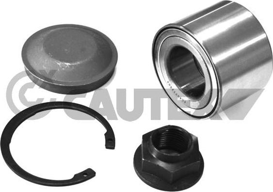 Cautex 021445 - Подшипник ступицы колеса, комплект autospares.lv