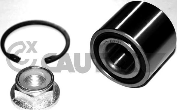 Cautex 021434 - Подшипник ступицы колеса, комплект autospares.lv