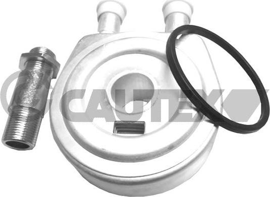 Cautex 021382 - Масляный радиатор, двигательное масло autospares.lv