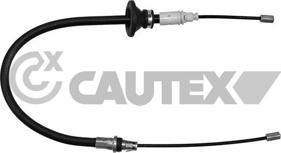 Cautex 028470 - Тросик, cтояночный тормоз autospares.lv